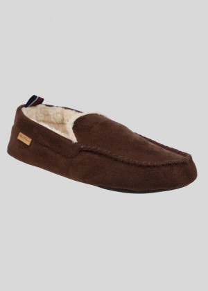 Ben Sherman Casa Cartegena Moccasin Slipper Smeđe | 87653-XIBS