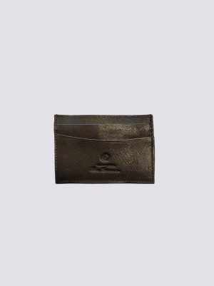 Ben Sherman Koki Leather Card Holder Novčanici Smeđe | 39475-CKXP