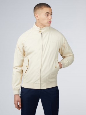 Ben Sherman Signature Harrington Jakne Krem | 04153-PZLM