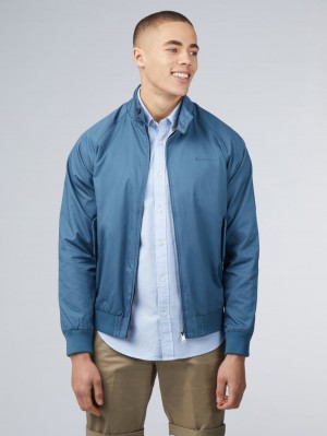 Ben Sherman Signature Harrington Jakne Tirkizne | 52638-EDGN