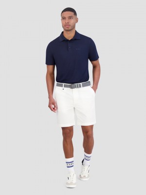 Ben Sherman Solid Air Pique Sports Fit Polo Majice Tamnoplave | 34205-EYJV