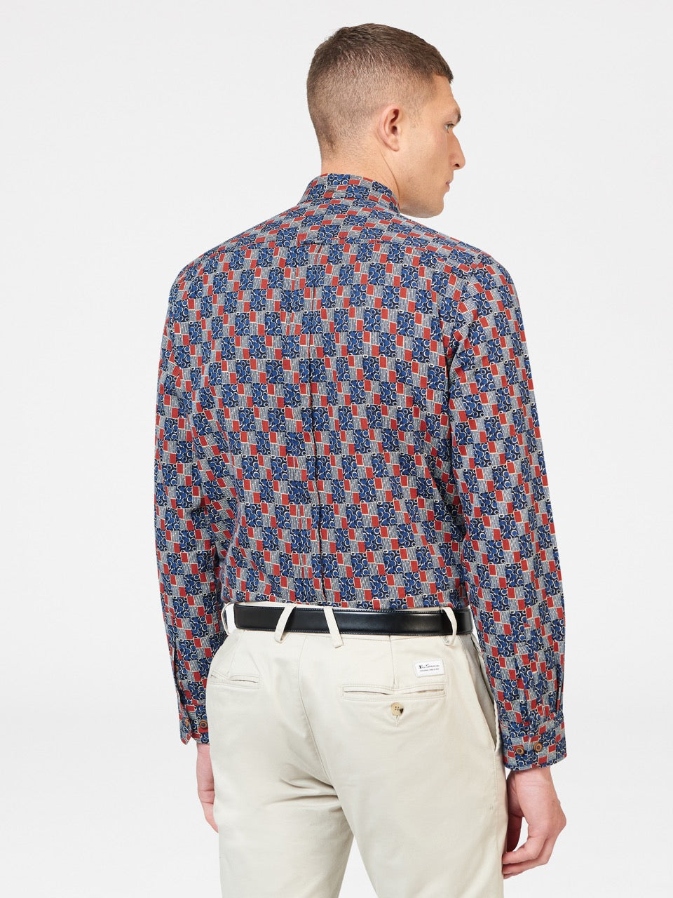 Ben Sherman 1950s Checkerboard Košulje Indigo | 02398-ULOI