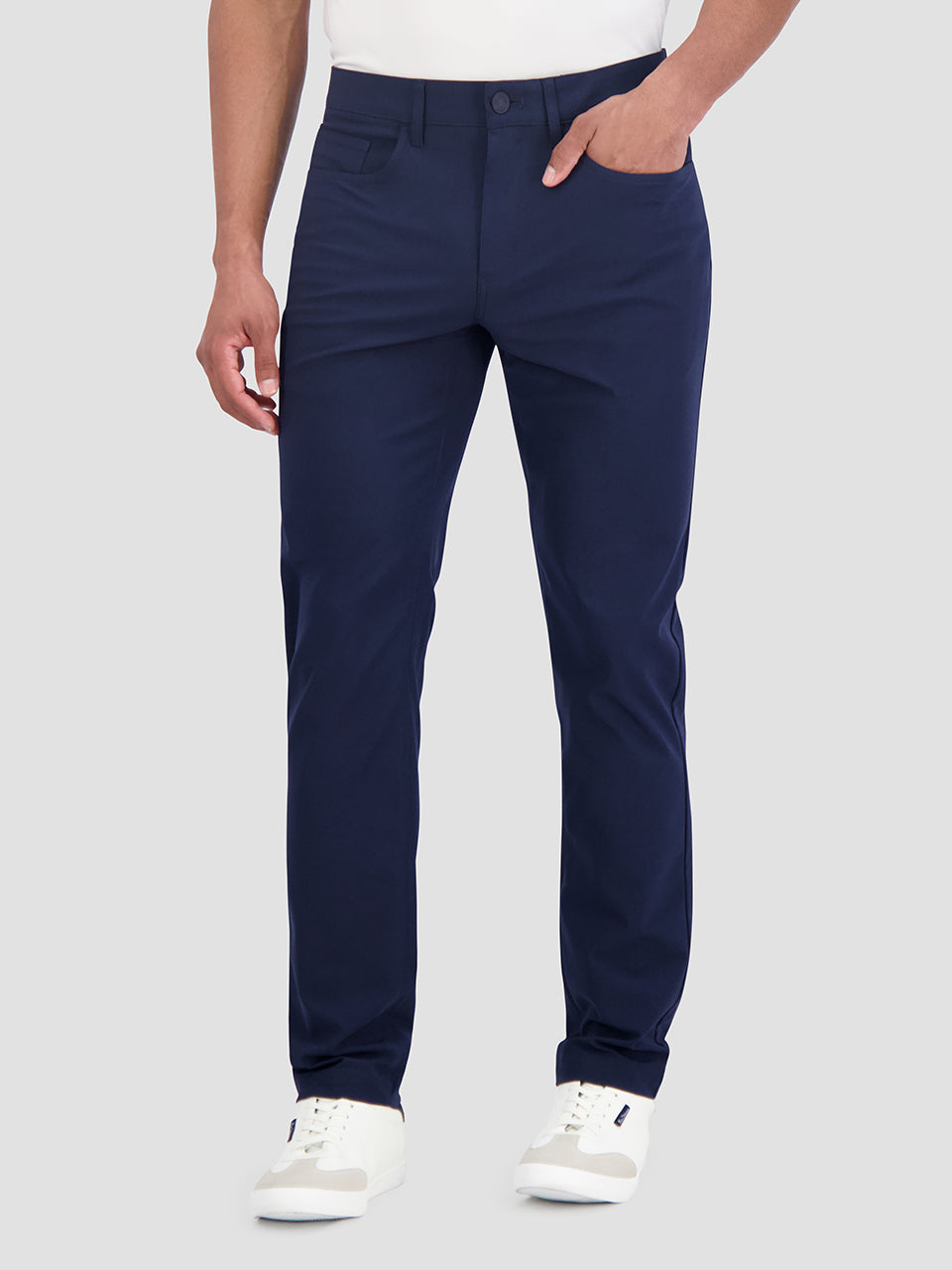 Ben Sherman 4Way Stretch Tech Regular Hlače Tamnoplave | 72358-BWTO