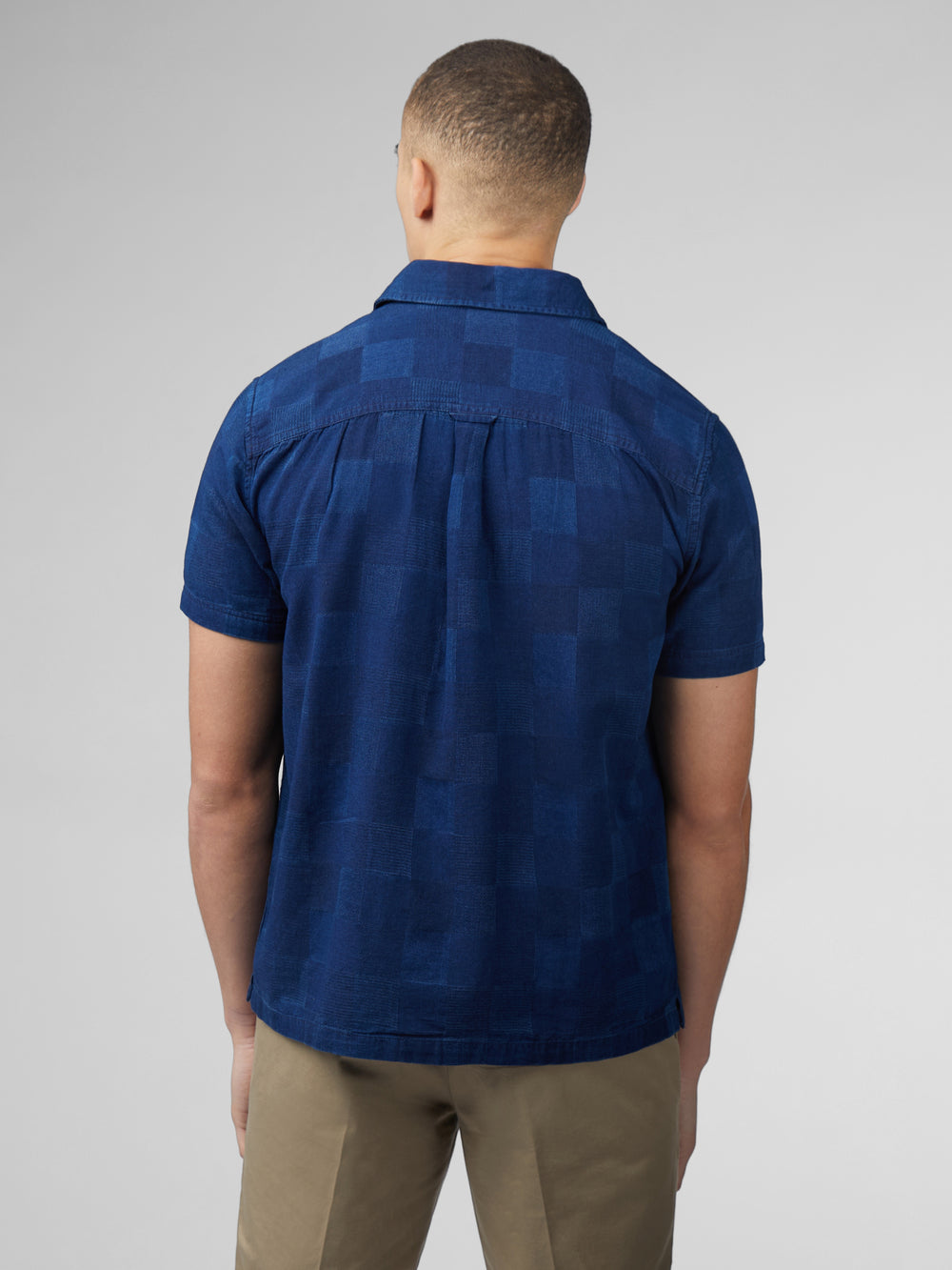 Ben Sherman B by Ben Sherman Indigo Check Košulje Tamnoplave | 67025-DMUA