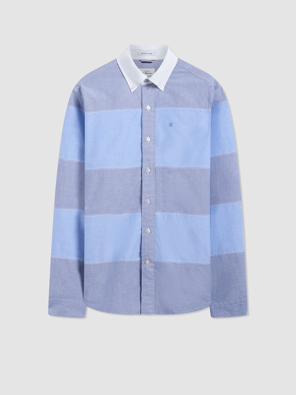 Ben Sherman Brighton Oxford Garment Dye Rugby Košulje Plave | 96401-AKIM