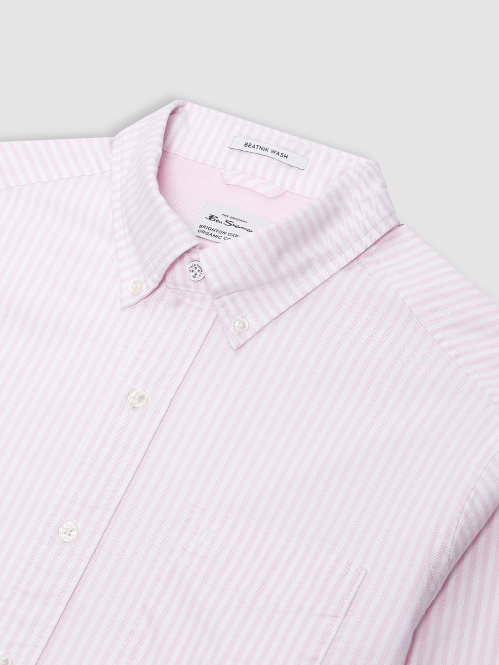 Ben Sherman Brighton Oxford Košulje Roze Prugice | 10475-PLMJ