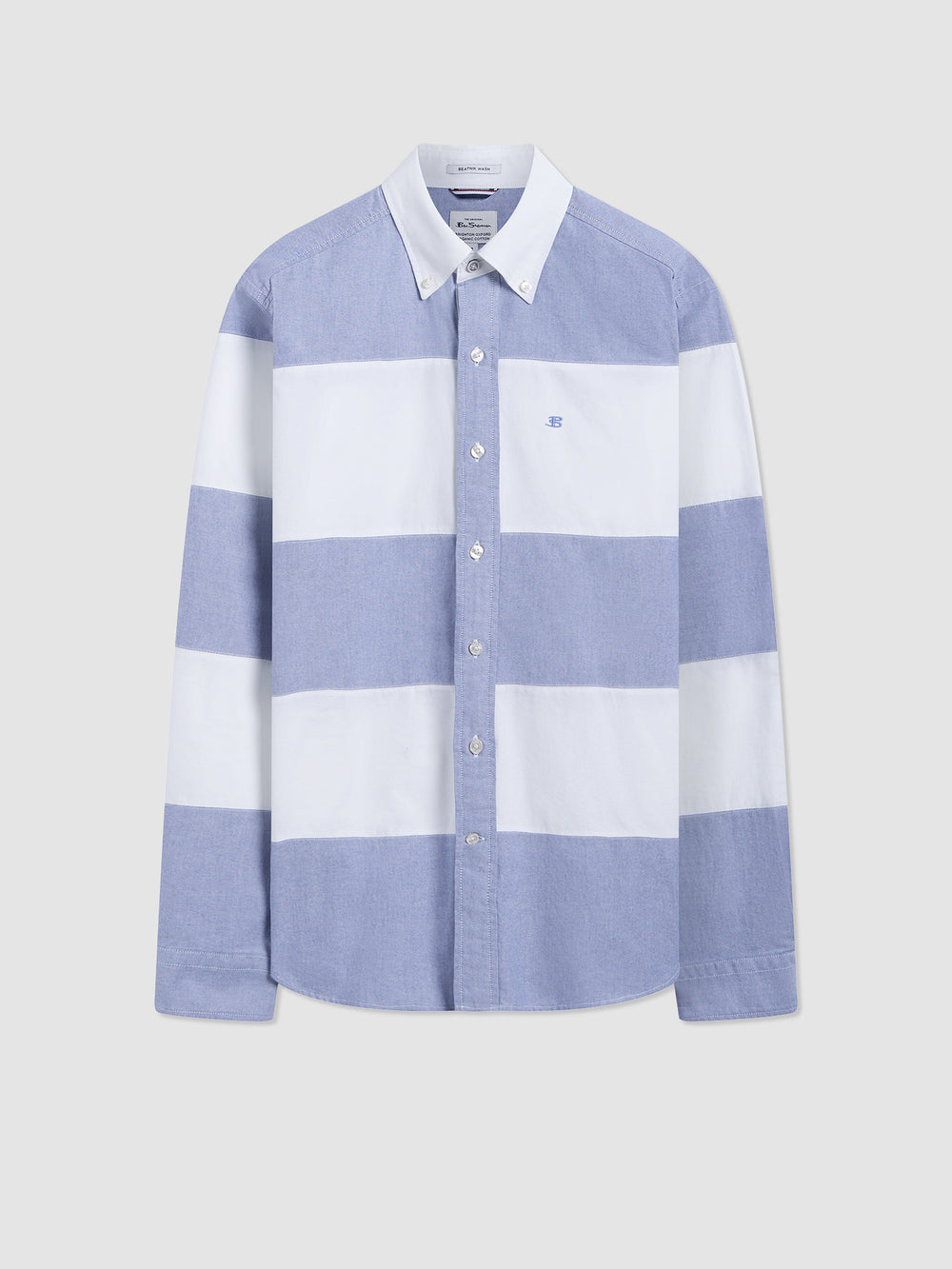 Ben Sherman Brighton Oxford Organic Garment Dye Rugby Košulje Tamnoplave | 48276-RJKM