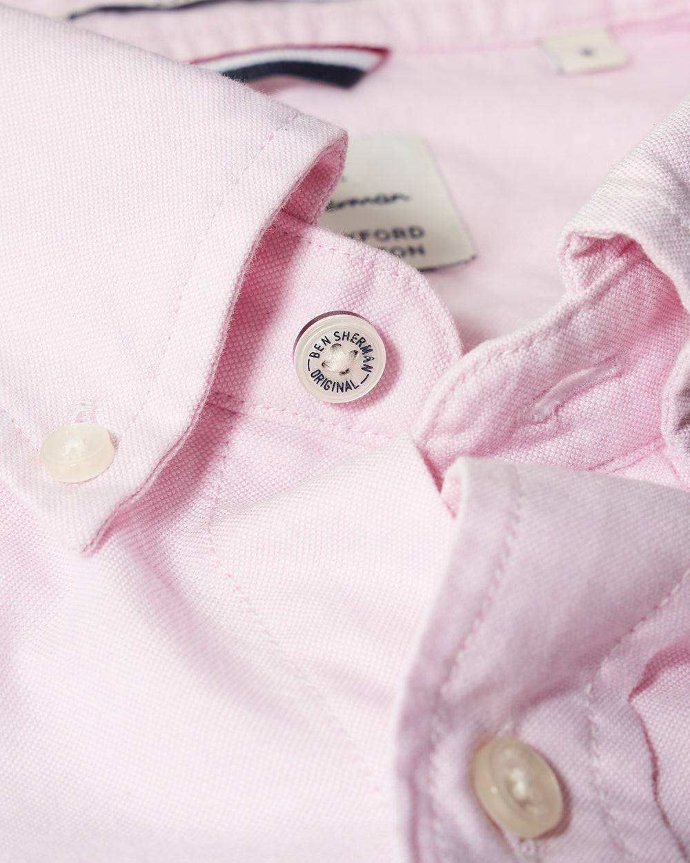 Ben Sherman Brighton Oxford Organic Košulje Roze | 74359-SMPZ