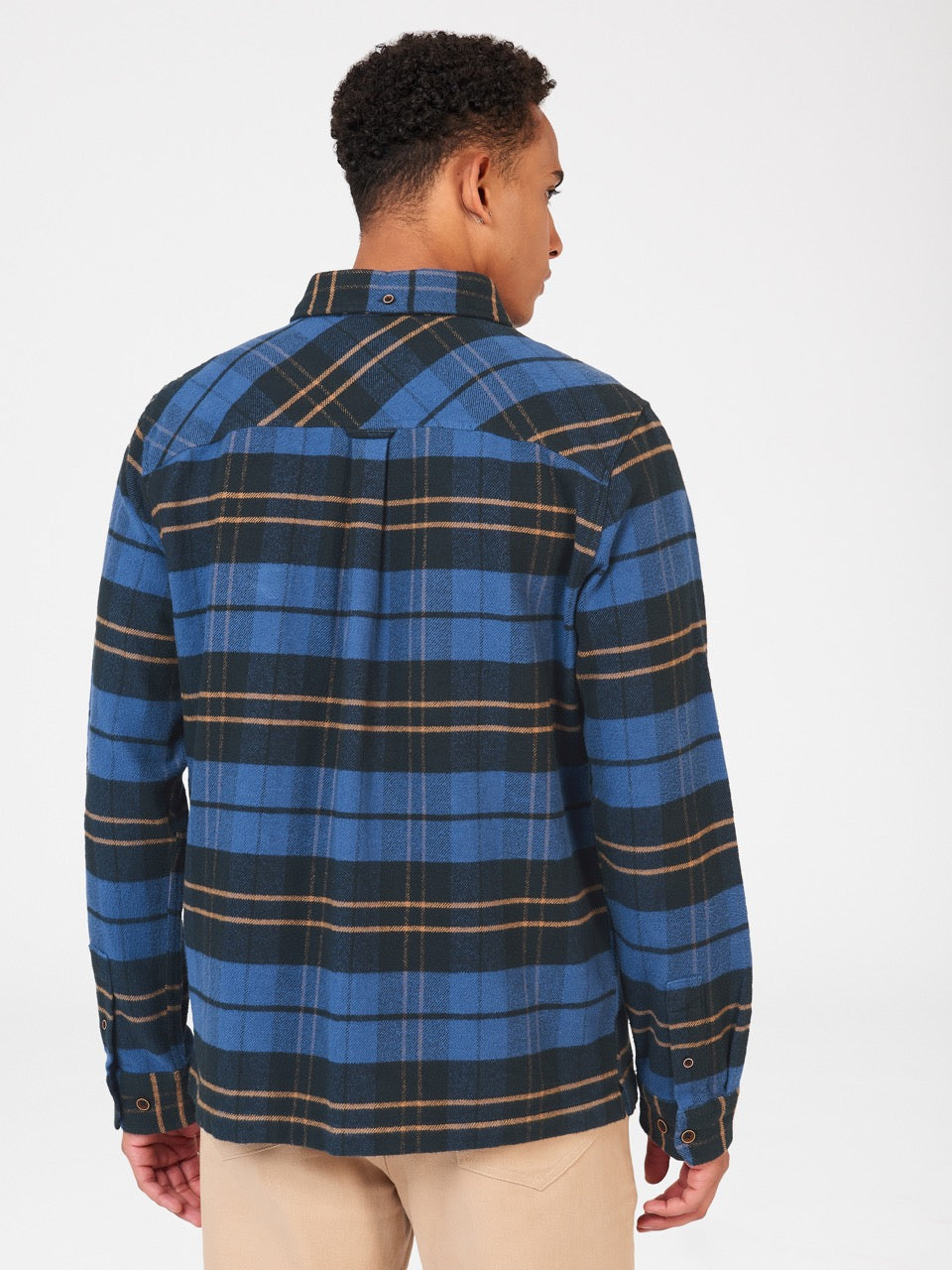 Ben Sherman Brushed Ivy Check Košulje Plave | 65098-GUVP