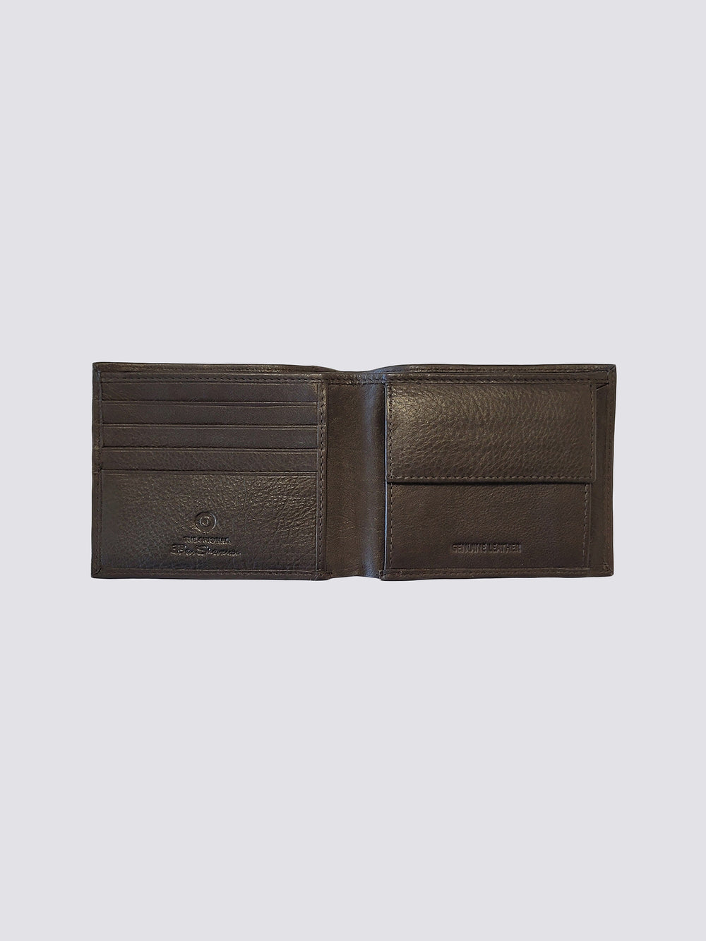 Ben Sherman Cooke Bill Fold Leather Novčanici Smeđe | 29713-YFND