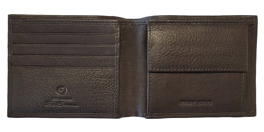 Ben Sherman Cooke Bill Fold Leather Novčanici Smeđe | 29713-YFND