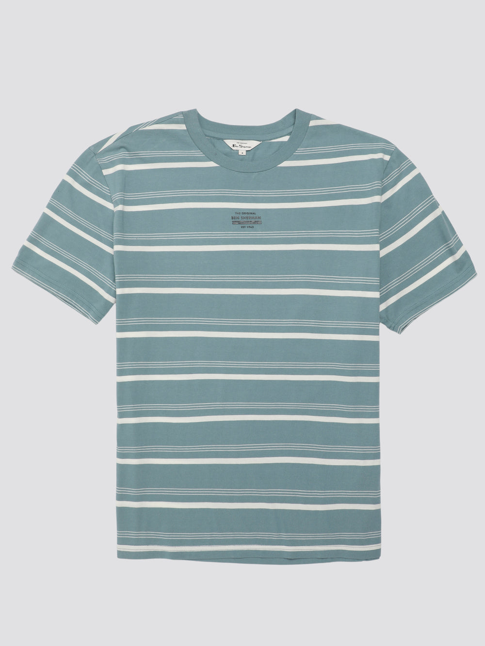 Ben Sherman Fine Stripe Majica Plave | 38946-HQMF