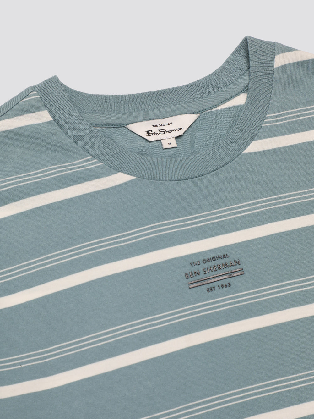 Ben Sherman Fine Stripe Majica Plave | 38946-HQMF