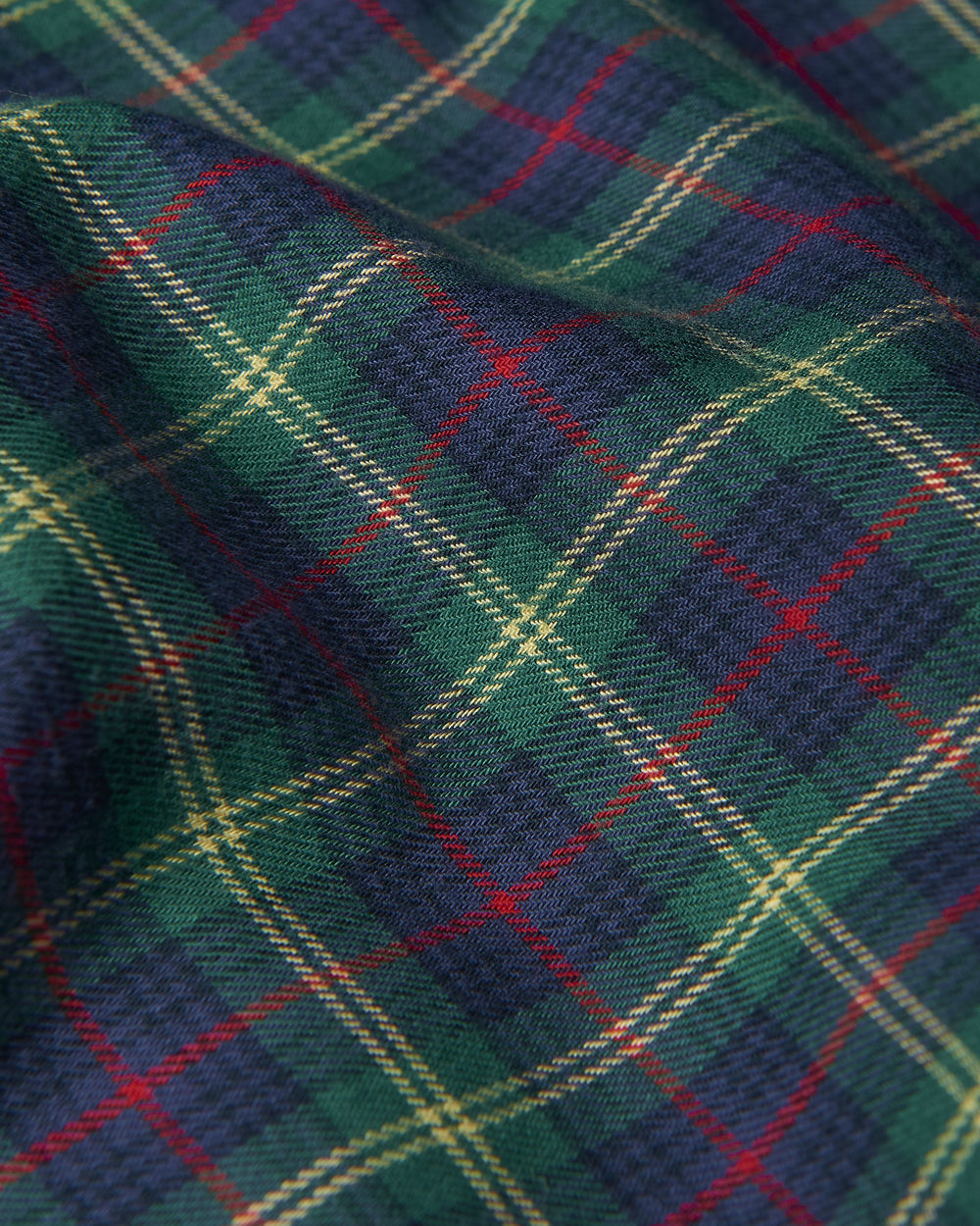 Ben Sherman House Tartan Twill Košulje Zelene | 25341-BDAG