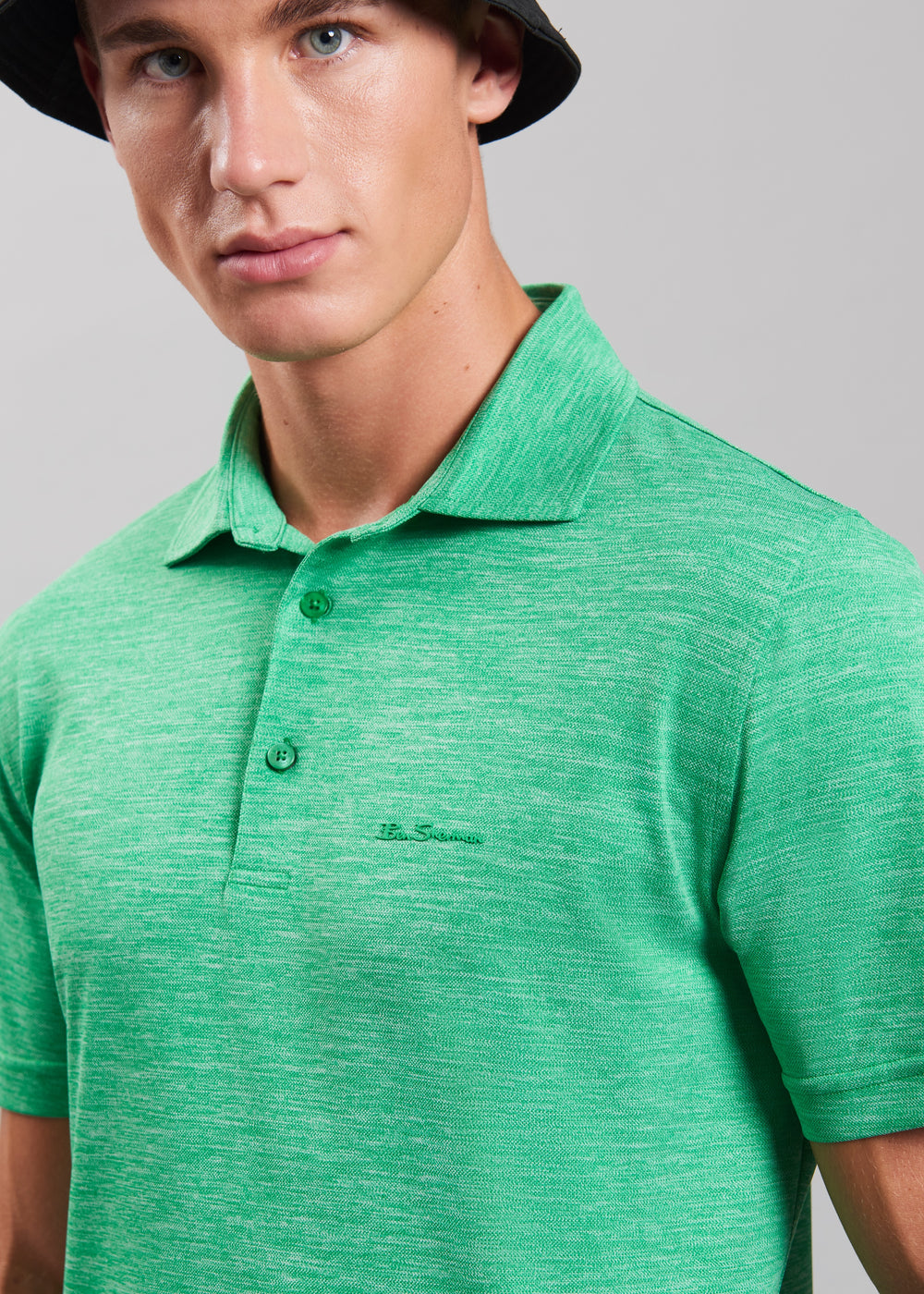 Ben Sherman Short Sleeve Polo Majice Zelene | 60358-FZBV