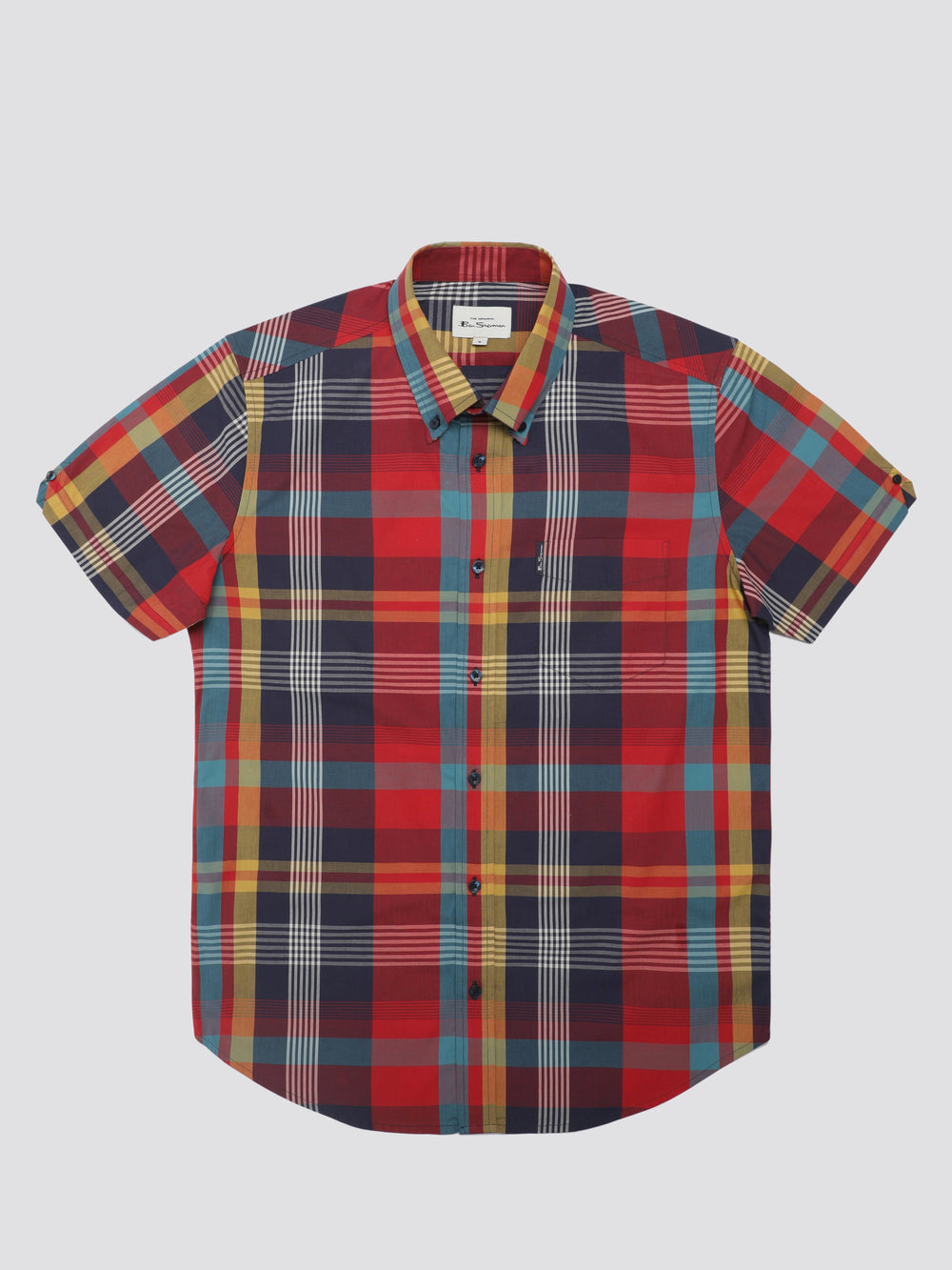 Ben Sherman Signature Large Madras Check Košulje Crvene | 64325-EWAX