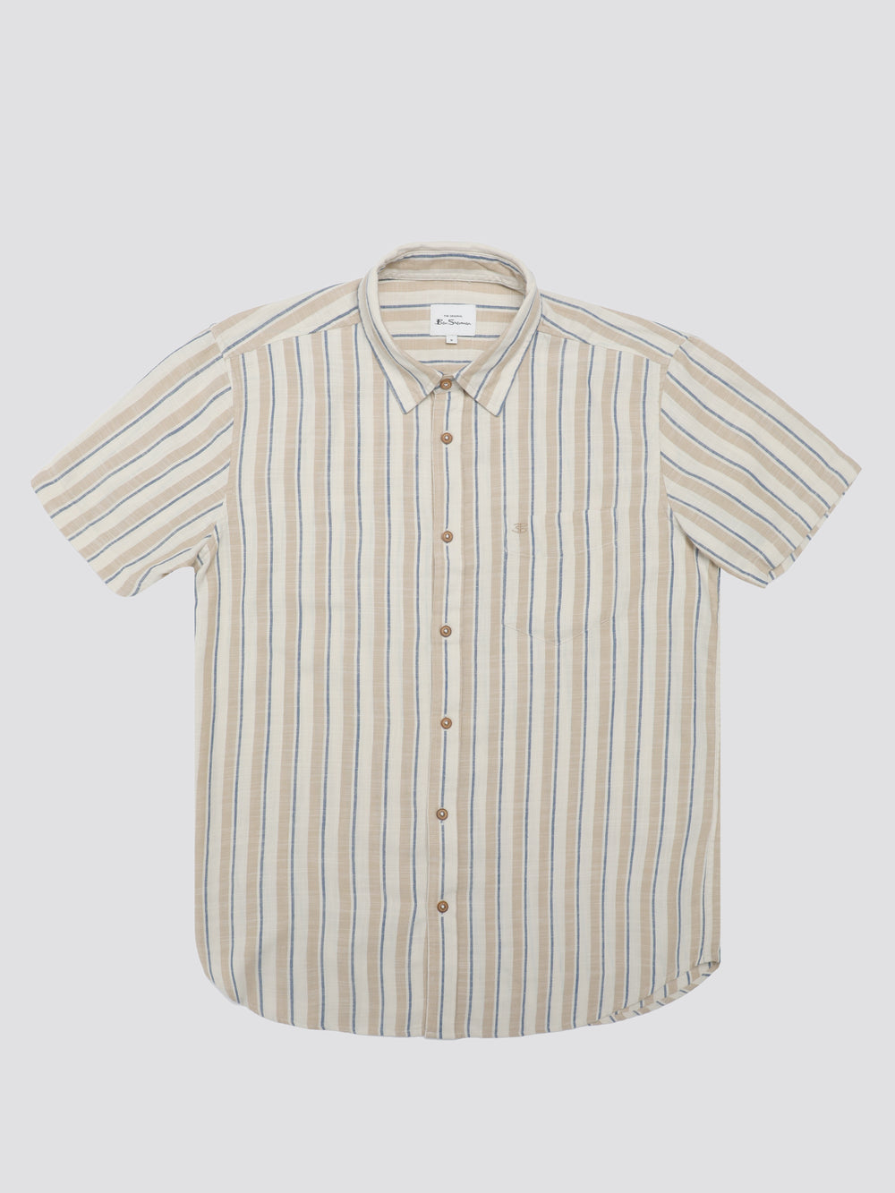 Ben Sherman Signature Mod Stripe Košulje Bijele | 16980-KLQZ