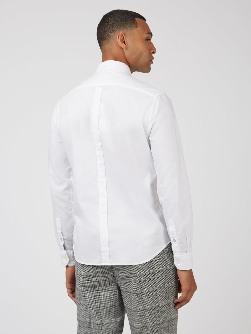 Ben Sherman Signature Organic Long-Sleeve Oxford Košulje Bijele | 86514-AFEG