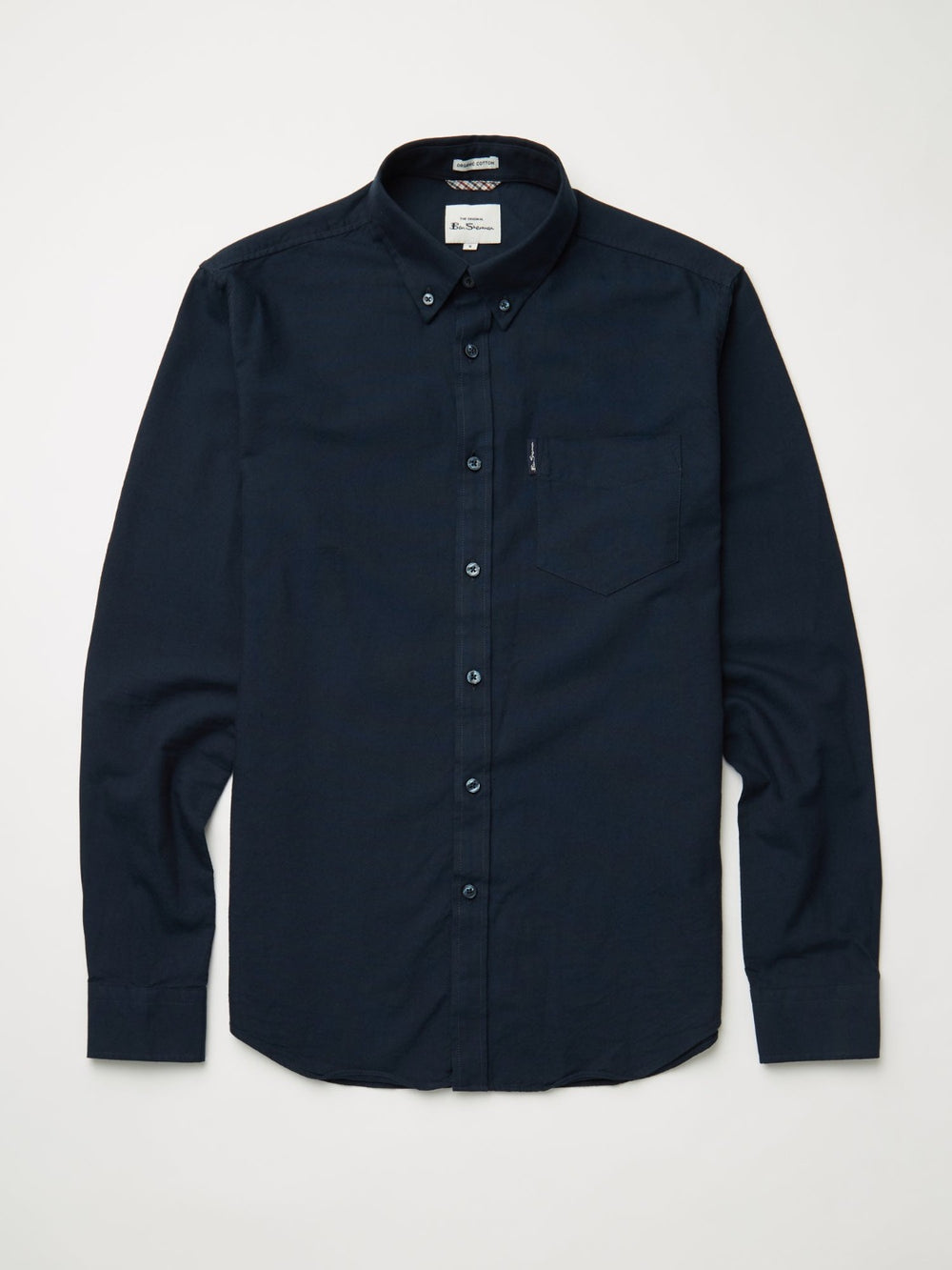 Ben Sherman Signature Organic Oxford Košulje Tamnoplave | 06384-ALRQ