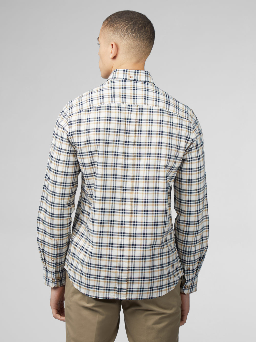 Ben Sherman Signature Oxford Check Košulje Bijele | 40196-MZXT