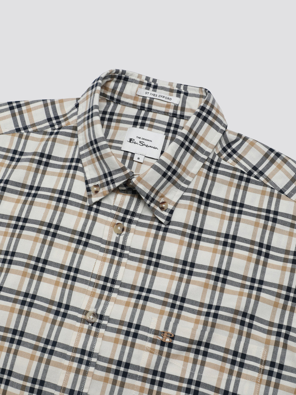 Ben Sherman Signature Oxford Check Košulje Bijele | 40196-MZXT