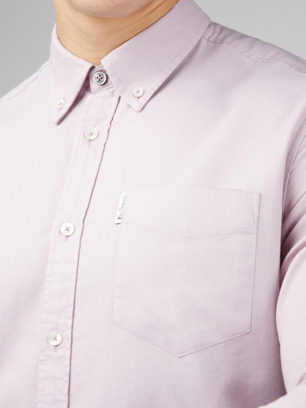 Ben Sherman Signature Oxford Long Sleeve Košulje Ljubičaste | 25894-LMYB