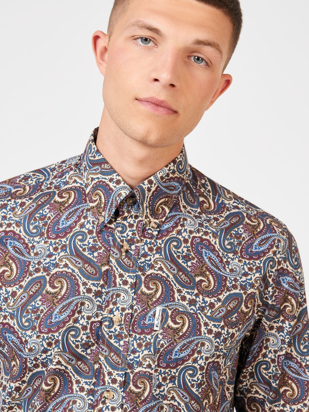 Ben Sherman Signature Paisley Košulje Visebojne | 67801-GWSF