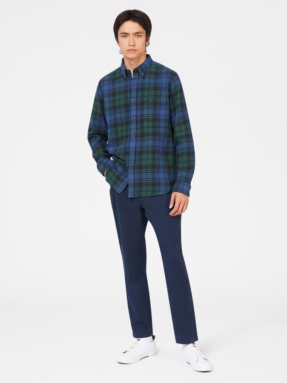 Ben Sherman Signature Tartan Check Košulje Zelene | 95178-DJPX