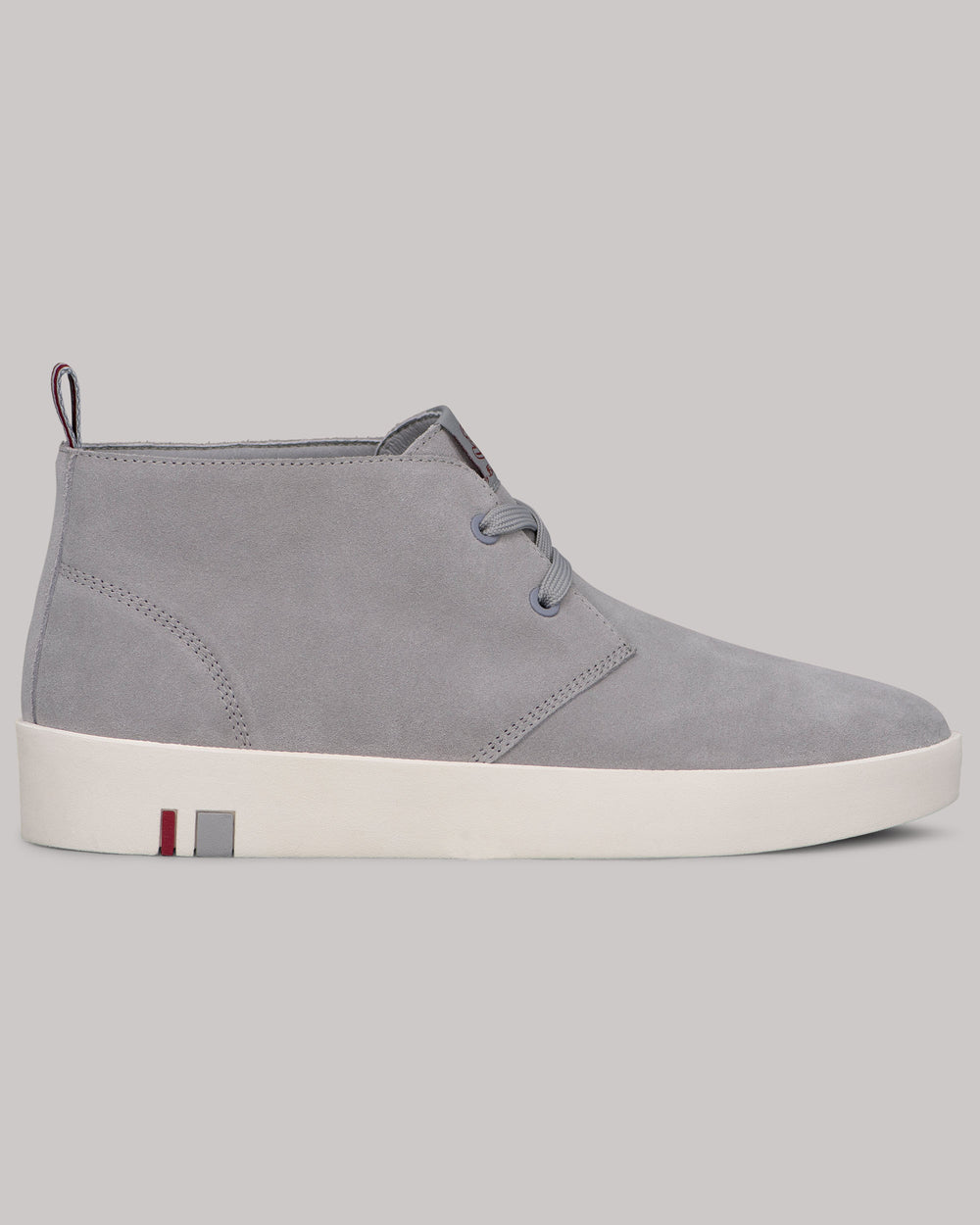 Ben Sherman Thames Chukka Cizme Bijele Crvene | 75134-AYZW